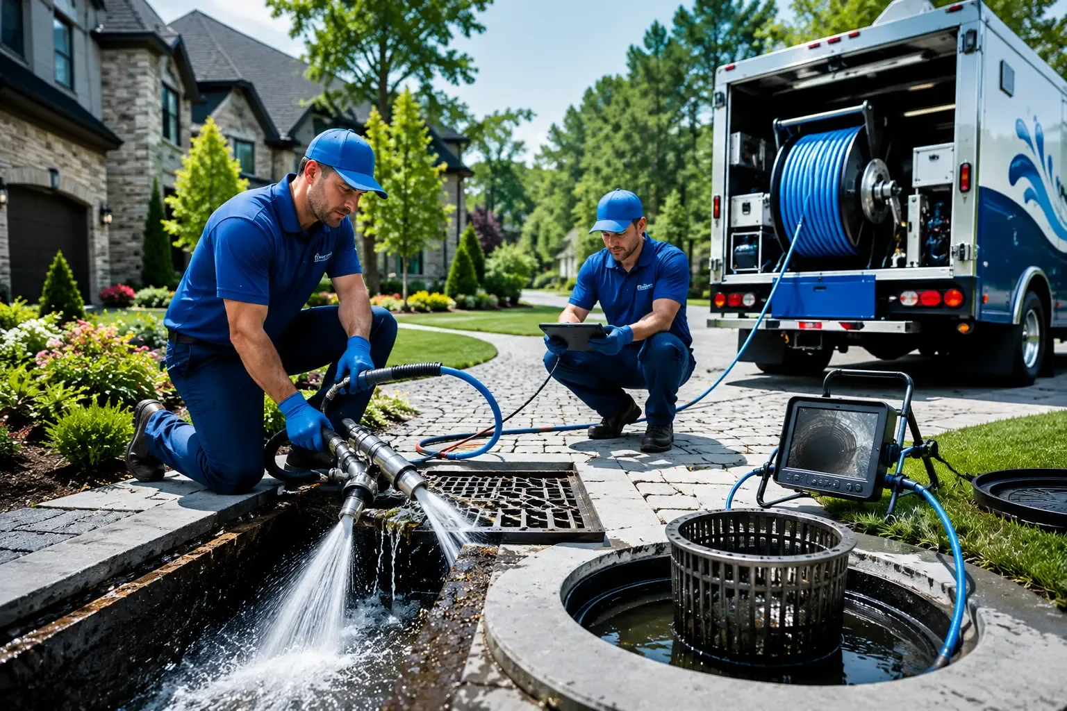 Local outdoor drain cleaning professionals in Rochester, MA
