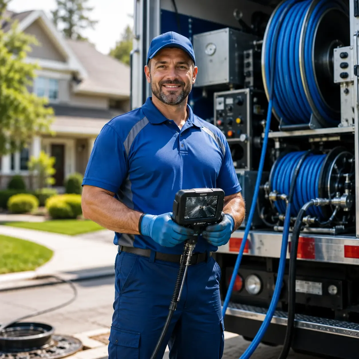 Local outdoor drain cleaning specialists in Rochester, MA